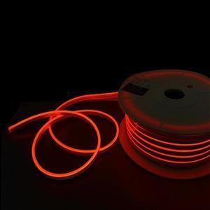 Neon LED Strip Light IP33 2835 12V 8W 6mm 120L Orange 5m/roll