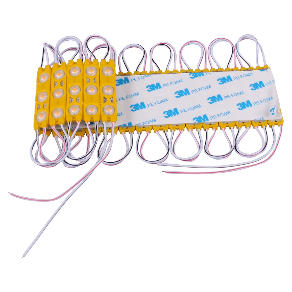 Hexus Super Led Signage Module 12v 1,2w Ip65 3 Led 160d Amber - Zenit LED