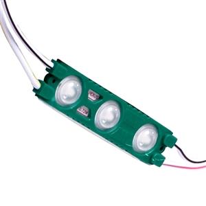 Hexus 2835 Çipli Lensli Enjeksiyon Modül Led 0,72W  12V  Yeşil