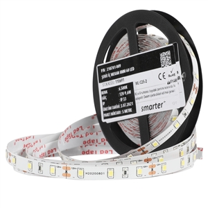 Flexible LED Tape IP20 2835 12V 9,6W/m 8mm 60L/m 6.500K White Smarter