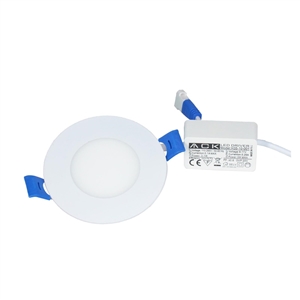 ACK Recessed LED Downlight Round 220VAC 3W 3000K