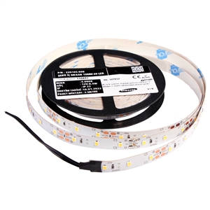 Şerit Led İç Mekan IP33 2835 12 V 8,4 W/Mt 10 mm 60 Led 4.000K Gün Işığı Zenit Üretim