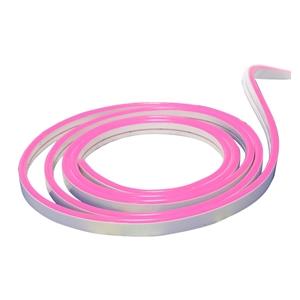 Strip Led Neon Indoor 2835 12 V 8 W/Mt 6 mm 120 Led Pink Ledronics  Eco