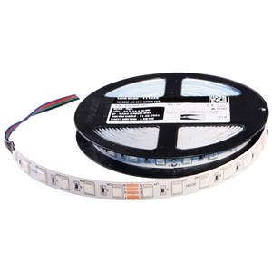 Flexible RGB Single Color Pixel LED Tape IP65 24V 5050 14,4W 12mm 60L/m RGB/3000K Ledronics