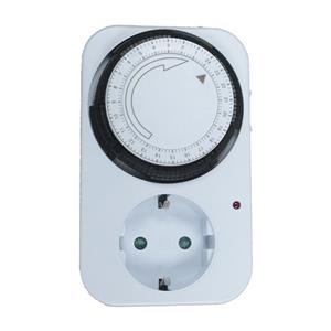 LED Timer IP33 220V AC White