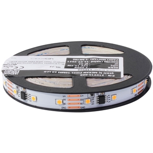 Strip Led Nano Hybrid Ip65 2835 12 V 9.6 W/mt 10 Mm 60 Led 3.000k