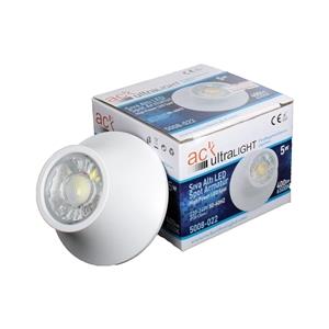 Ack Sıva Altı Led Spot Armatür (220V) (5W) (Beyaz)