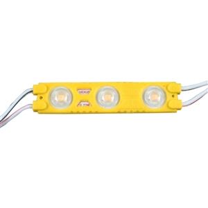 Hexus 2835 Çipli Lensli Enjeksiyon Modül Led 0,72w  12V  Sarı